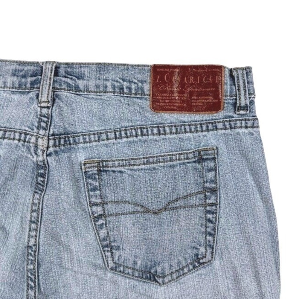 Z. Cavaricci Y2K Light Wash Blue Bootcut Flare Stretch Jeans Women's‎ Size 14